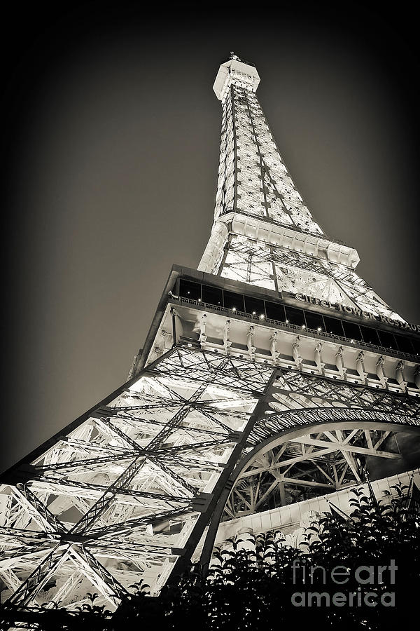 Eiffel Tower Paris Las Vegas #1 Photograph by Kate McKenna