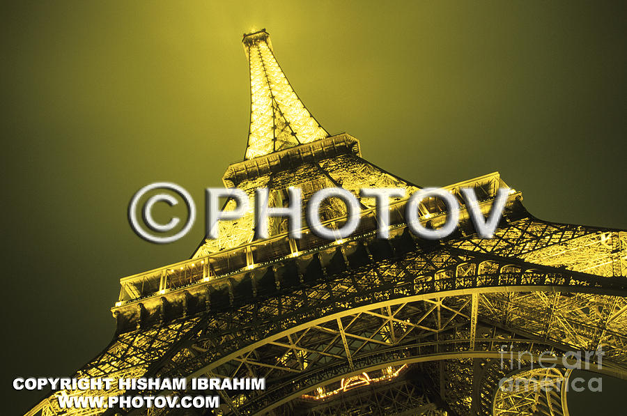 Eiffel Tower Photograph - Eiffel Tower Paris - Limited Edition #1 by Hisham Ibrahim