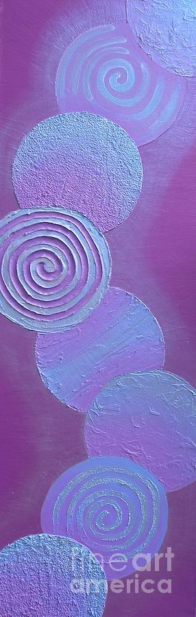 Spiral Painting - Eightfold Path by Marcella Alexandria