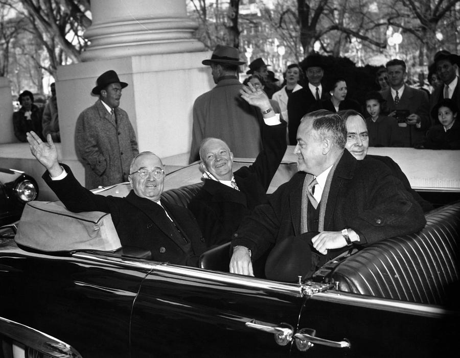Eisenhower Inauguration #2 Photograph by Granger