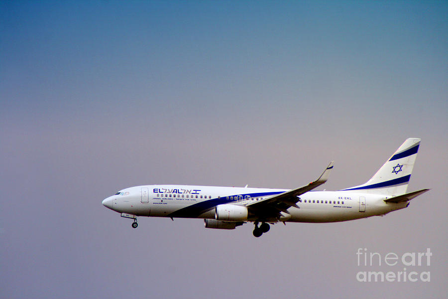 El Al Israeli Airlines Photograph