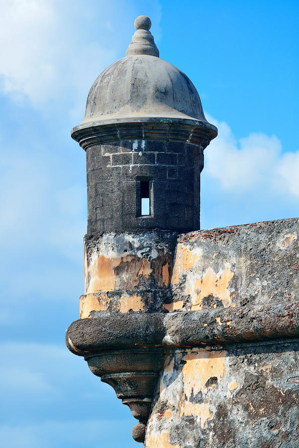 El Morro castle at old San Juan #1 Photograph by Songquan Deng