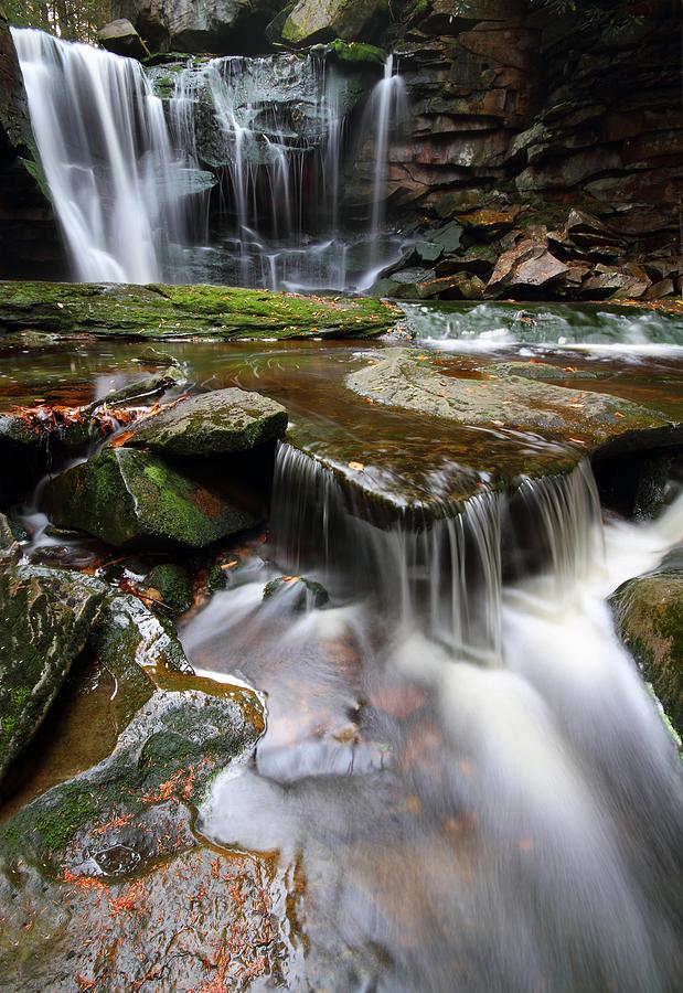 Elakala Falls in West Virginia #1 Photograph by Jetson Nguyen