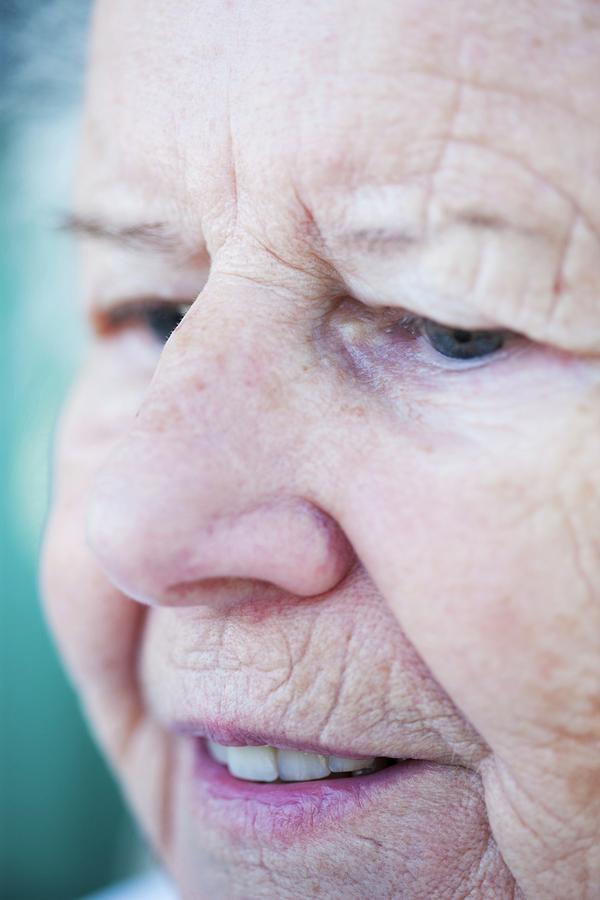 Elderly Woman Smiling 1 Photograph By Cristina Pedrazzini Science Photo Library Pixels