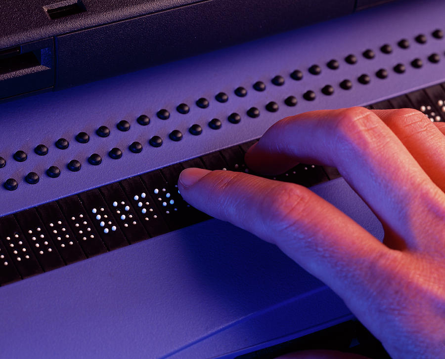 Electronic Braille System #1 Photograph by Science Photo Library - Fine ...