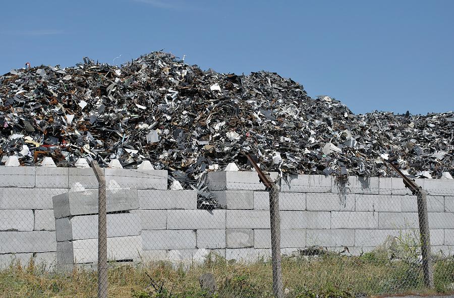 Electronics Scrap At Recycling Centre Photograph By Robert Brook Science Photo Library Pixels