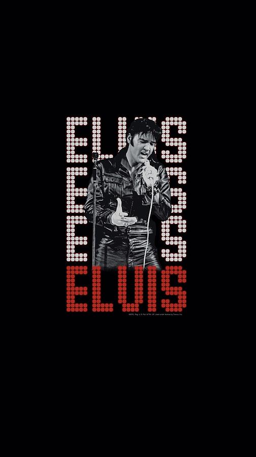 Elvis - 1968 #1 Digital Art by Brand A