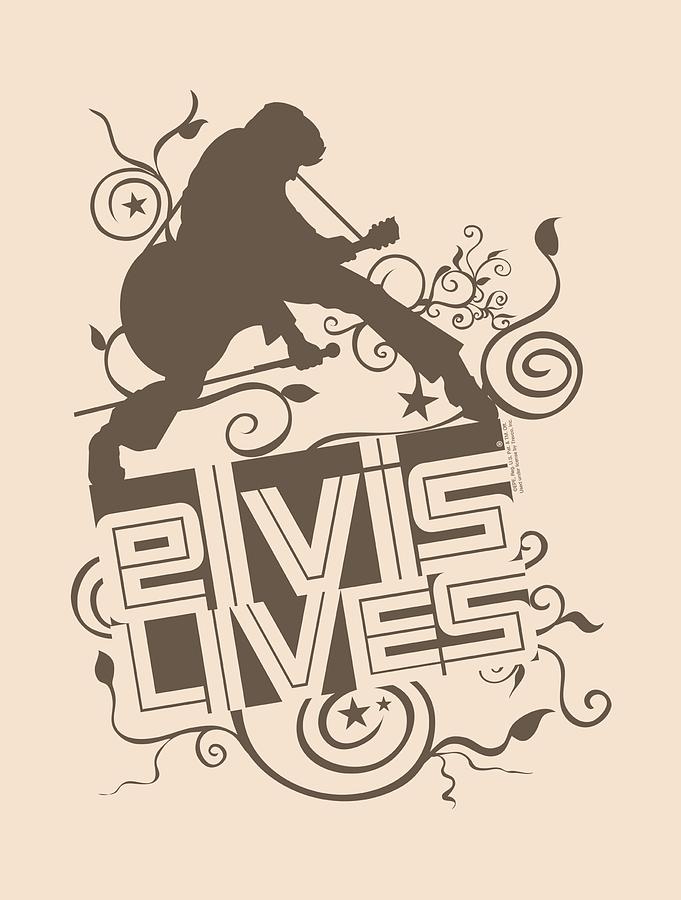 Elvis Presley Digital Art - Elvis - Elvis Lives #1 by Brand A