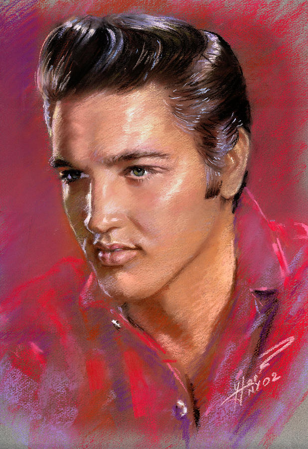 Elvis Presley Portrait Singing Painting Artwork Paint By Numbers Kit DIY 