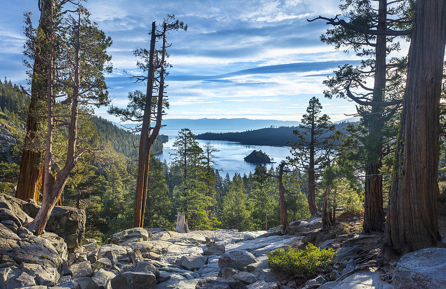 Emerald Bay Morning #1 Photograph by Michael Marfell