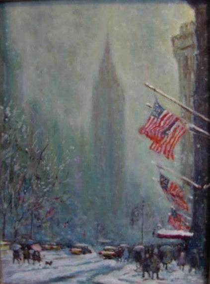 Empire State #1 Painting by Philip Corley