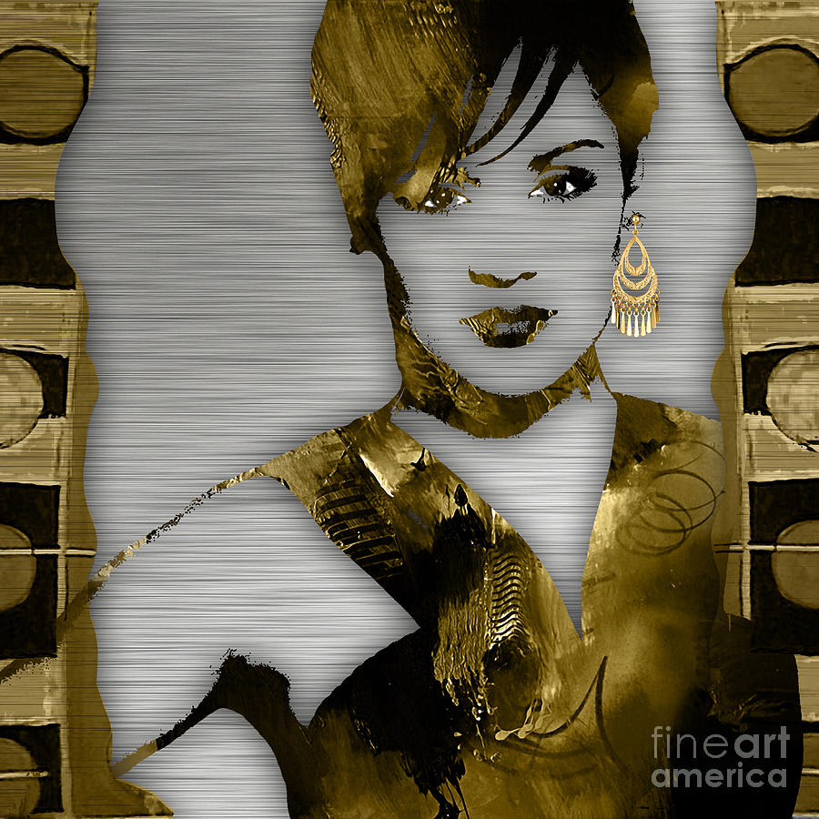 Empires Grace Gealey Anika Gibbons #1 Mixed Media by Marvin Blaine