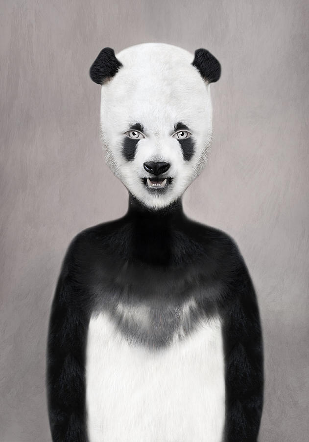 Panda Photograph - Endanger me #1 by Yosi Cupano