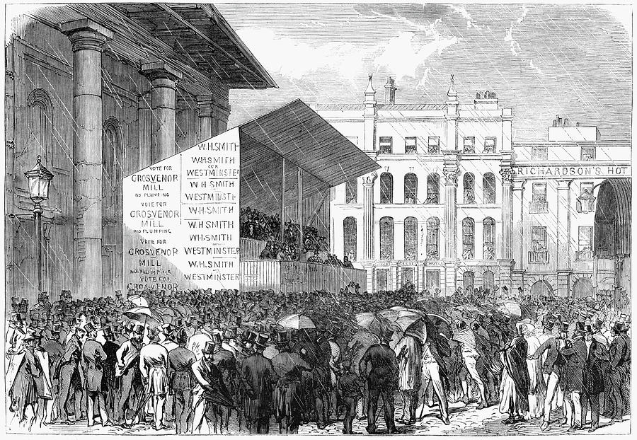 England Election, 1865 #1 Painting by Granger England Election, 1865 #1 Painting by Granger