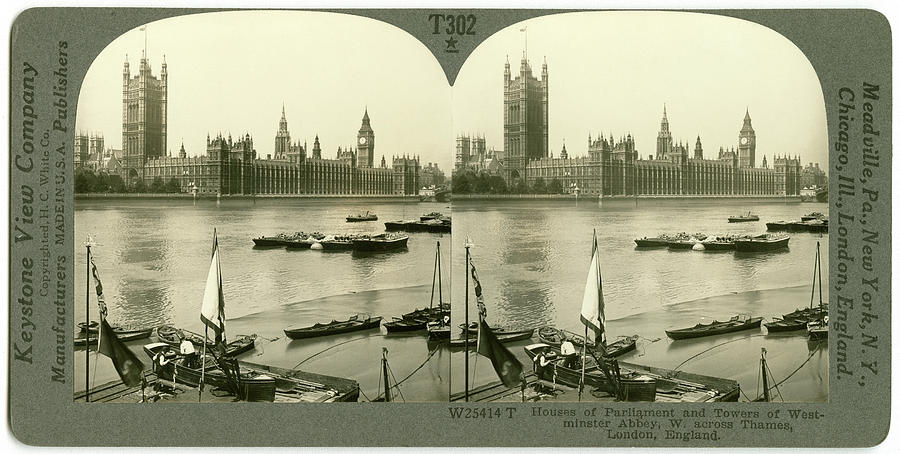 London Photograph - England River Thames #1 by Granger