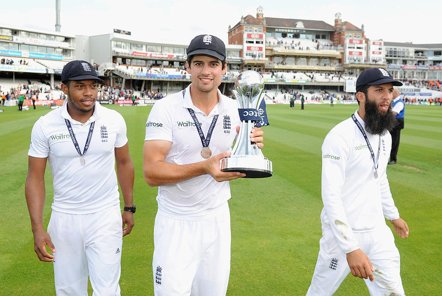 England v India: 5th Investec Test - Day Three Photograph by Gareth Copley