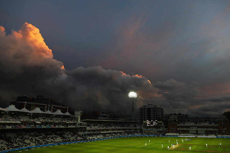 England v West Indies - 3rd Investec Test: Day Two #1 Photograph by Naomi Baker