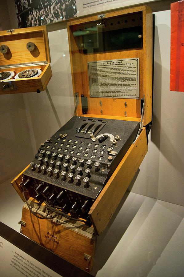 London Photograph - Enigma Code Machine #1 by Mark Williamson