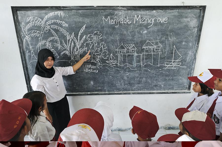 Environmental Education, Indonesia Photograph By Science Photo Library ...