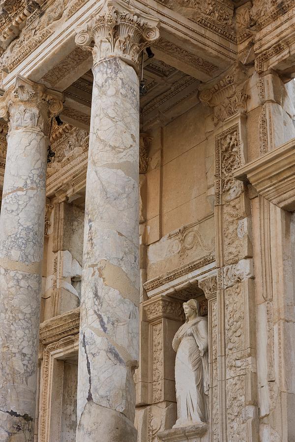 Ephesus Library Photograph by David Parker - Fine Art America