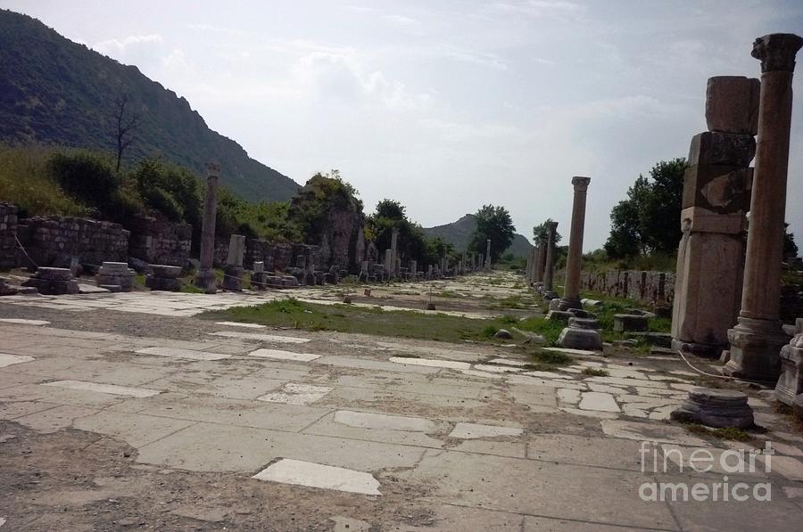 Ephesus Street Photograph by Ted Pollard - Fine Art America