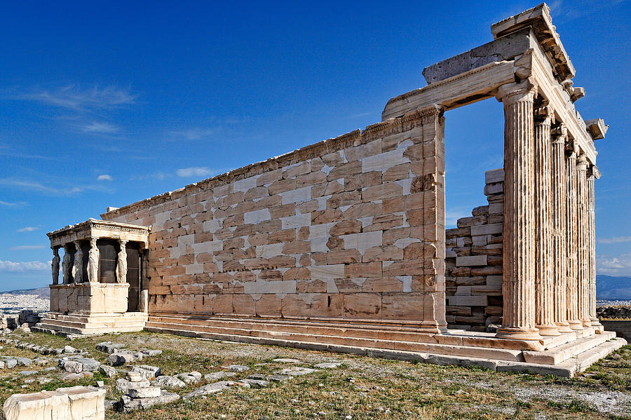 Erechtheion - Greece Photograph By Constantinos Iliopoulos - Fine Art 