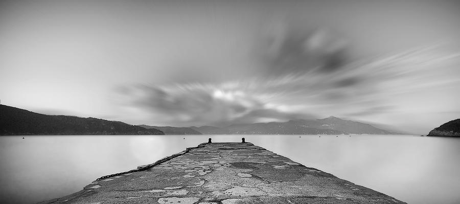 Pier Photograph - Escape Standing Still #1 by Tommaso Di Donato