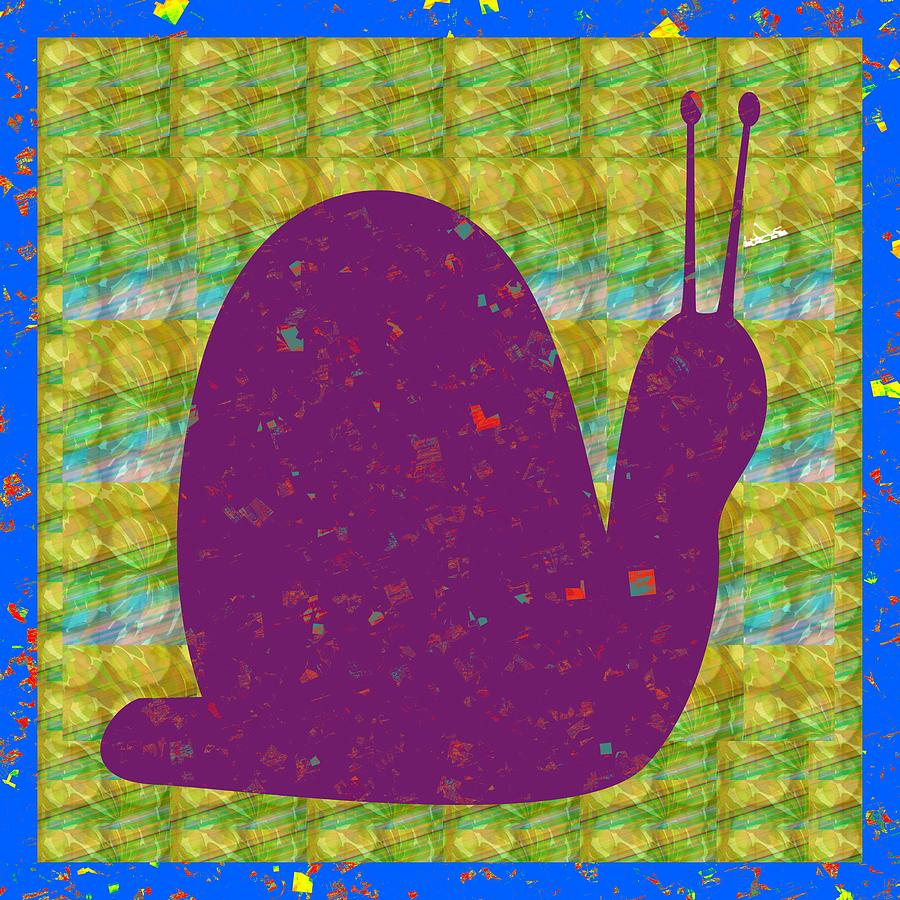 Escargot Snail Exotic Exotique Speed Delicacy Delicatesse Delicacy Graphic Digital Numerique Graphiq Mixed Media
