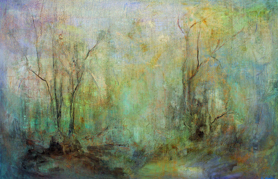 Ethereal Forest Painting