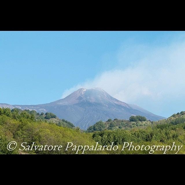 Nature Photograph - #etna #volcano #house #catania #sicily #1 by Salvatore Pappalardo