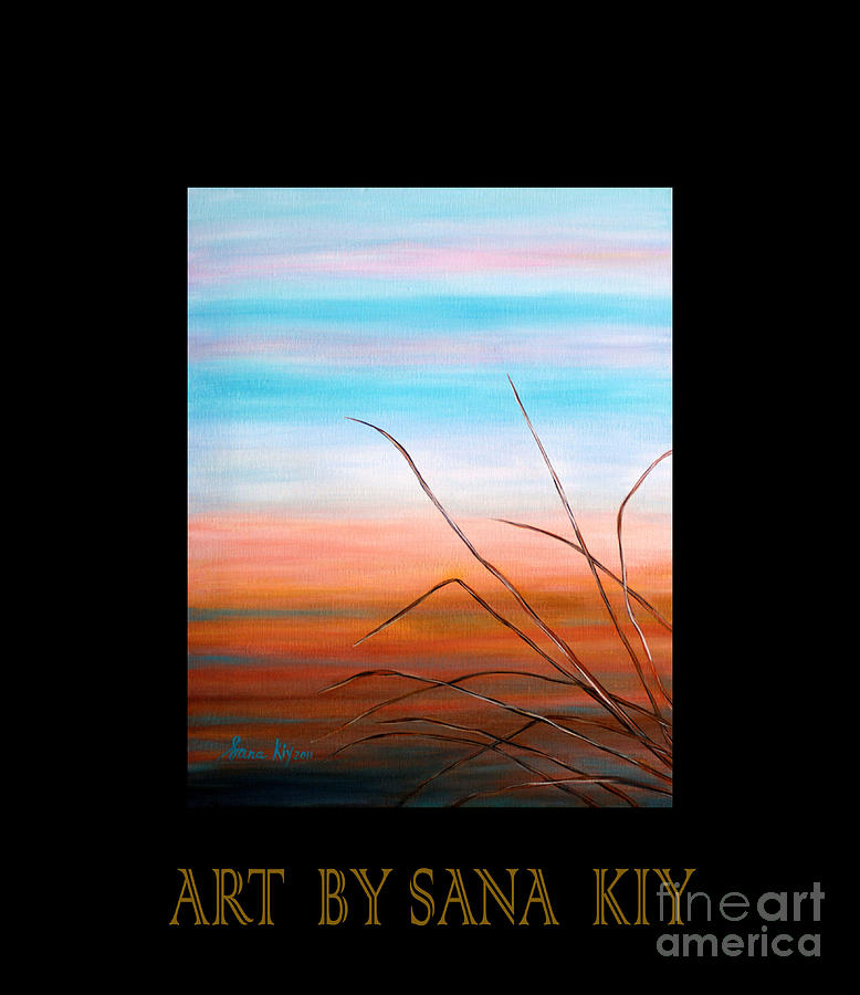 Evening Sky. Soul Collection #2 Painting by Oksana Semenchenko
