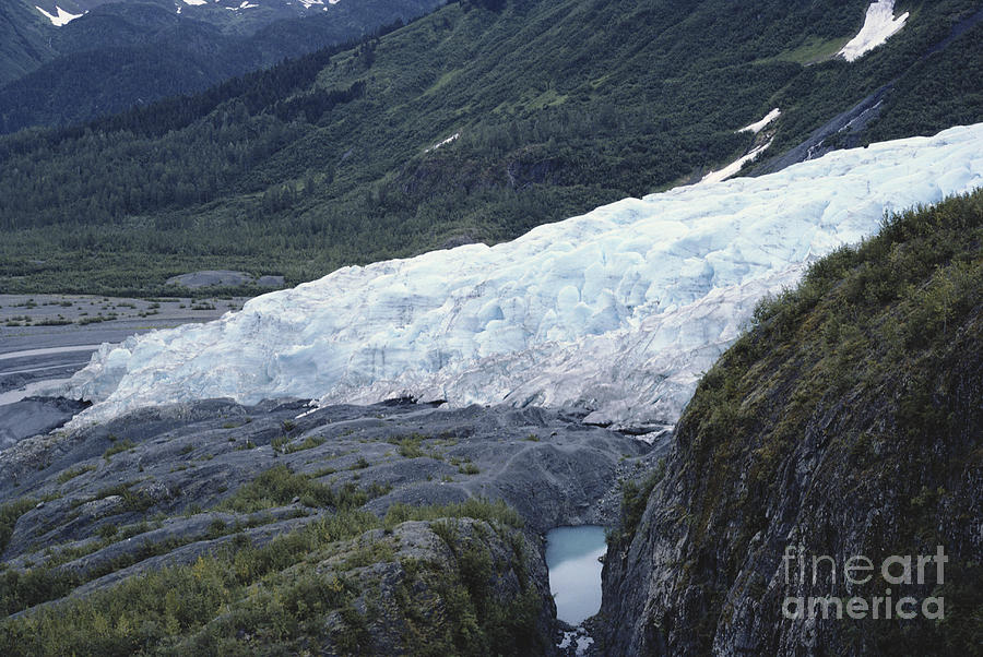 Exit Glacier #1 Photograph by William H. Mullins