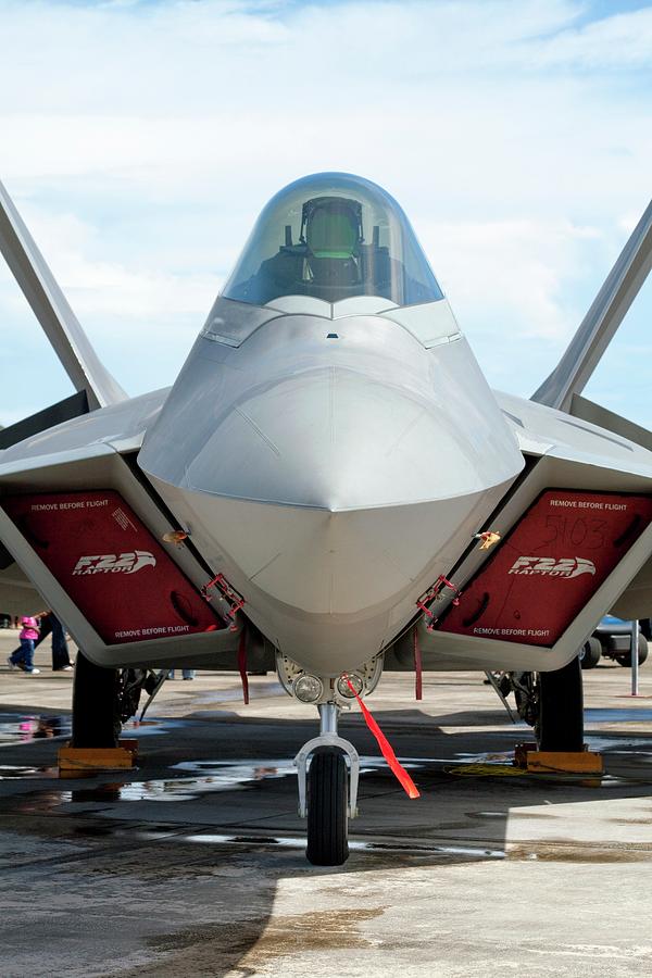 F-22 Raptor Fighter Aircraft #1 Photograph by Jim Edds/science Photo Library