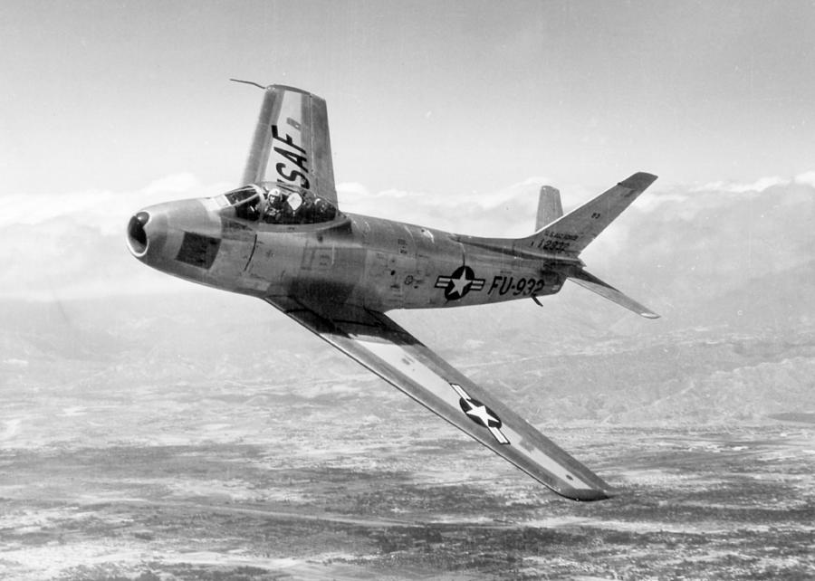 F-86 Sabre, First Swept-wing Fighter #1 Photograph by Science Source