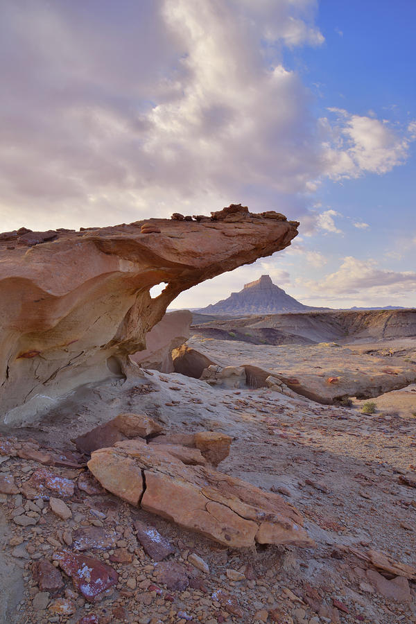 Factory Butte #6 Photograph by Ray Mathis