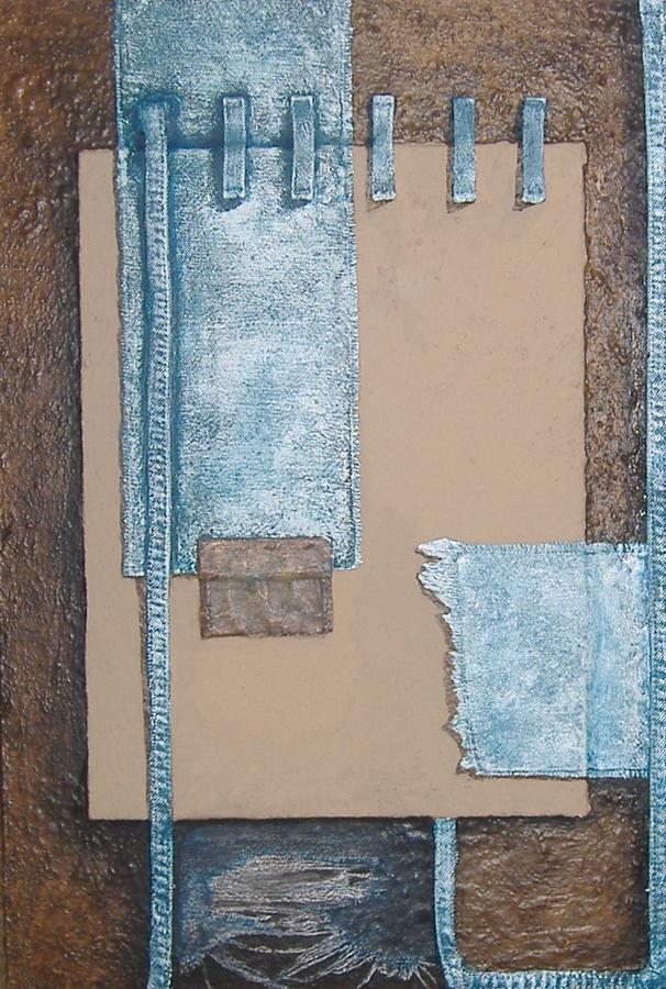 Jeans Mixed Media - Fading Dreams #1 by Steve  Hester