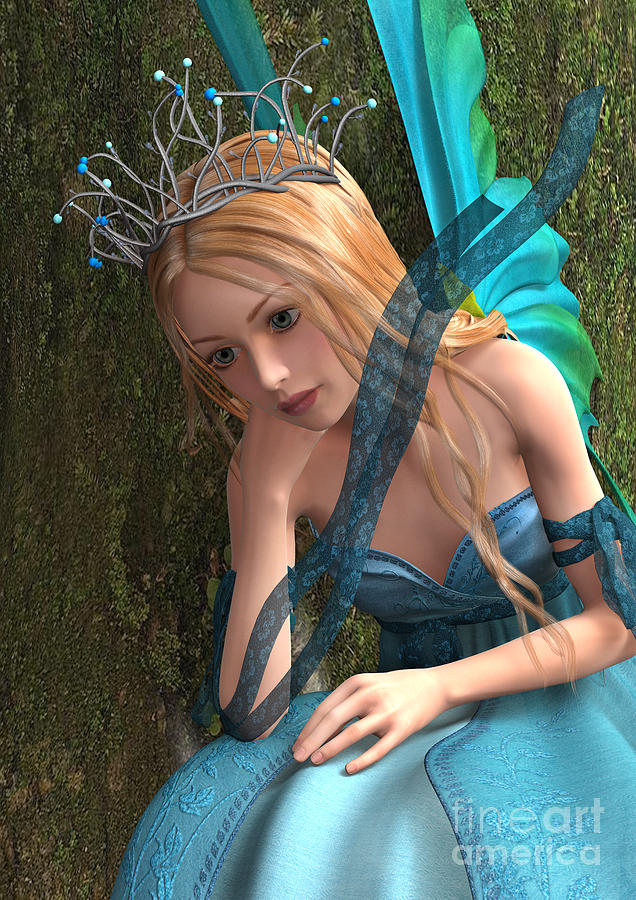 Magic Digital Art - Fairy #1 by Design Windmill