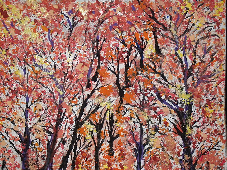 Fall Painting - Fall Foliage Part 1 #1 by Daniel Nadeau