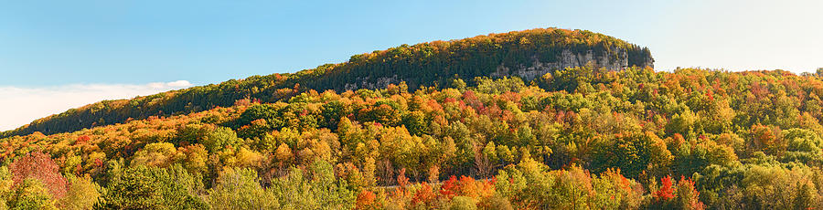 Fall in Glen Eden conservation area in Milton Ontario #1 Photograph by Marek Poplawski