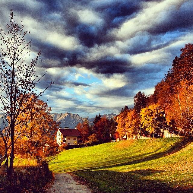 Fall In South Tyrol #1 Photograph by Luisa Azzolini