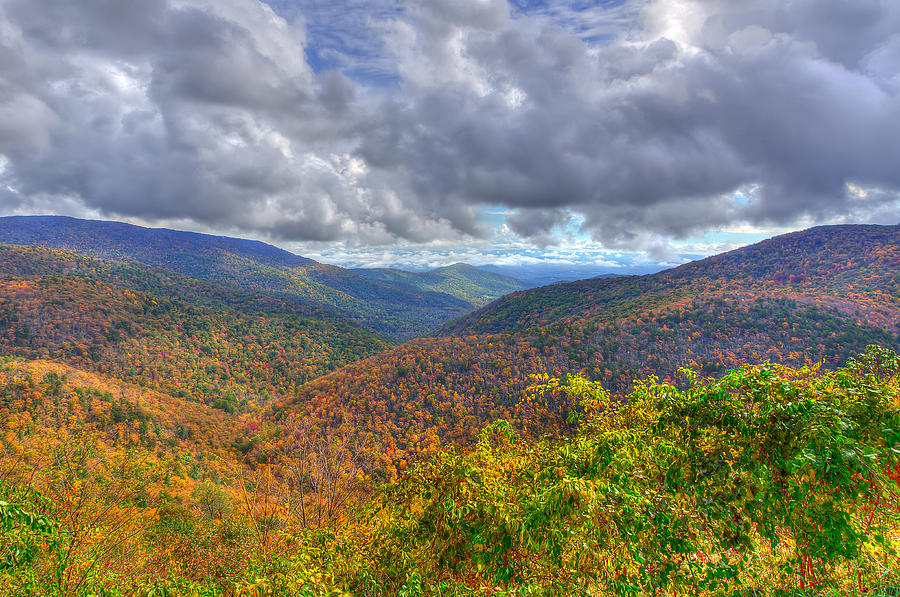 Fall In The Mountains Photograph by Harry Meares Jr - Fine Art America