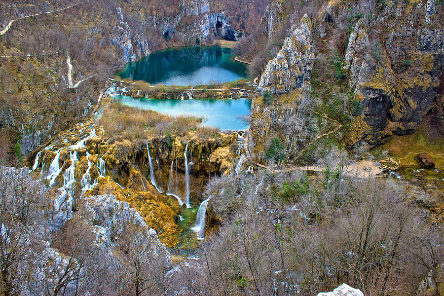 Falling lakes of Plitvice national park #1 Photograph by Brch Photography
