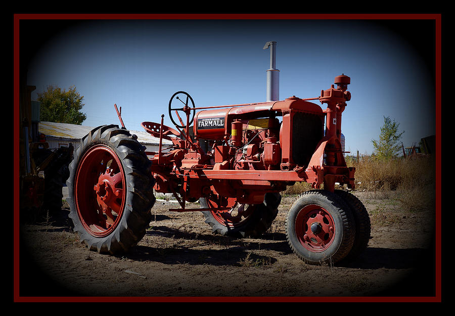 Farmall Tractor  #1 Photograph by Ernest Echols