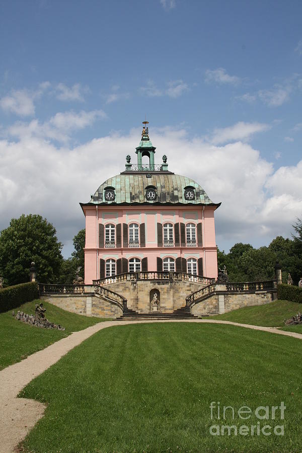 Palace Photograph - Fasanen Schloesschen - Germany Pheasant Palace by Christiane Schulze Art And Photography Palace Photograph - Fasanen Schloesschen - Germany Pheasant Palace by Christiane Schulze Art And Photography