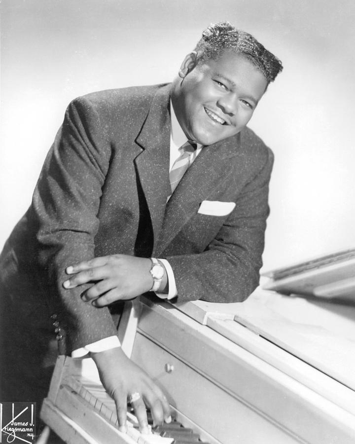 Music Photograph - Fats Domino #1 by Silver Screen