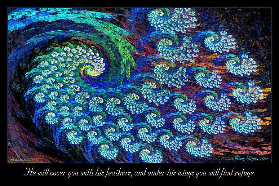 Feathers Digital Art by Missy Gainer