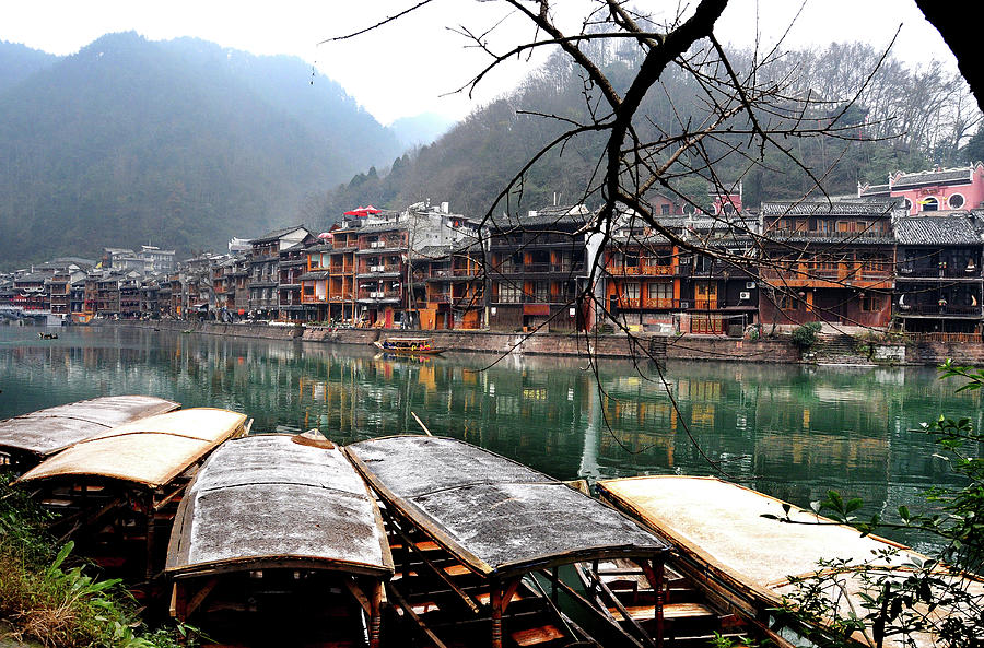 Fenghuang Ancient Town #1 Photograph by Melindachan