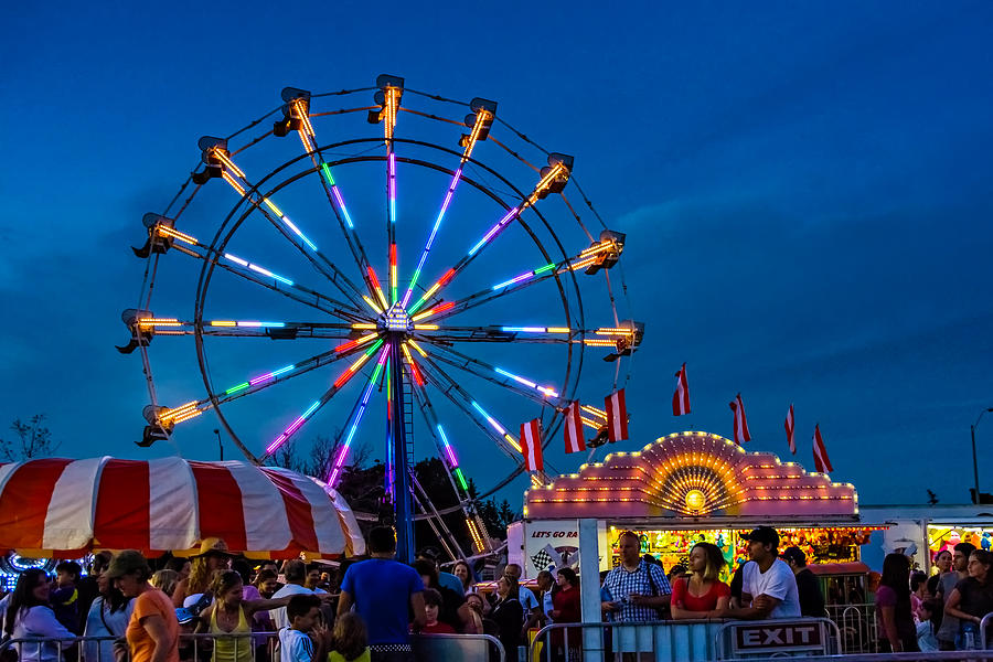 Ferris Wheel 3 Photograph by Steve Harrington - Fine Art America