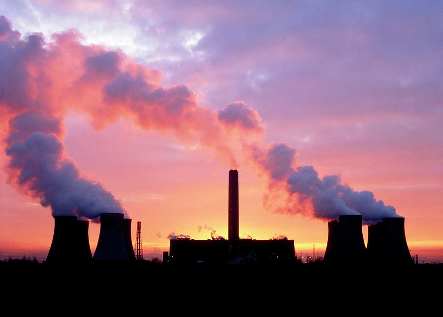 Fiddlers Ferry Coal-fired Power Station #1 Photograph by Martin Bond/science Photo Library