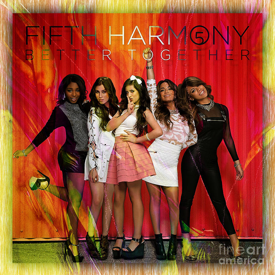 Fifth Harmony #1 Mixed Media by Marvin Blaine